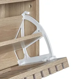 Meuble à chaussures 3 portes en bois Klaus