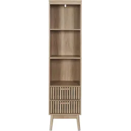 Colonne en bois 2 tiroirs Klaus
