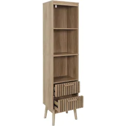 Colonne en bois 2 tiroirs Klaus