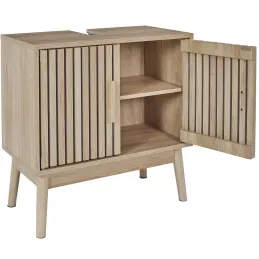 Meuble sous vasque en bois Klaus