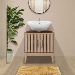 Meuble sous vasque en bois Klaus