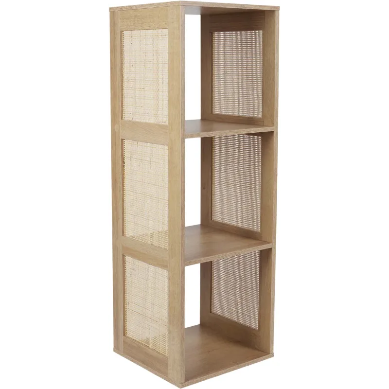 Rangement modulable cannage et bois Bali