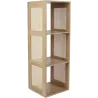 Rangement modulable cannage et bois Bali