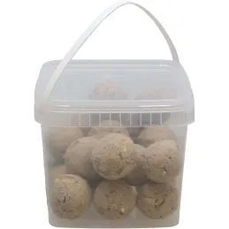 Boules de graisse dans un seau 20 pièces