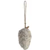 Pomme de pin fourrée de graines et graisse pour oiseaux