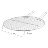 Grille pour brasero Flame