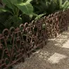 Bordure de jardin en fonte victorienne