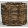 Cache-pots en osier brut (lot de 3)