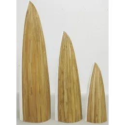 Étagère en acajou Barque