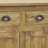 Bahut en acajou naturel antique