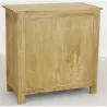 Bahut en acajou naturel antique