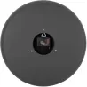 Horloge murale en métal Dual Disc