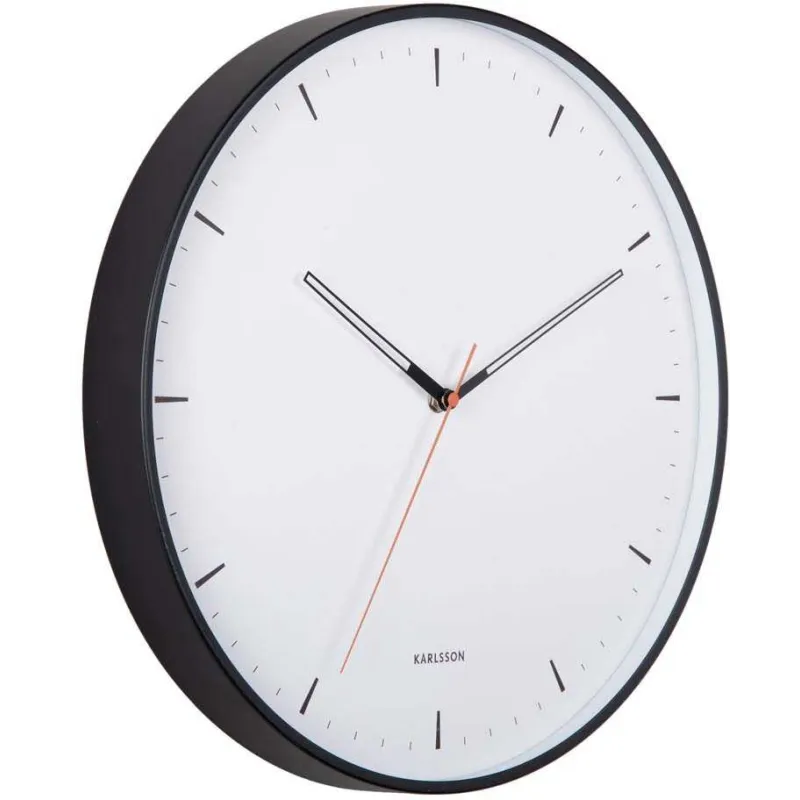 Horloge murale en métal Calm