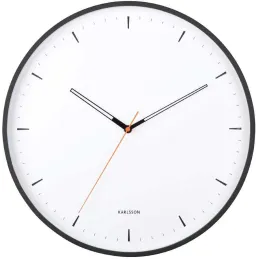 Horloge murale en métal Calm