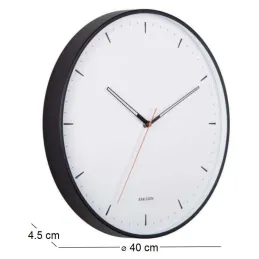 Horloge murale en métal Calm