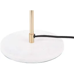 Lampe à poser en métal Waved dome