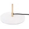 Lampe à poser en métal Waved dome