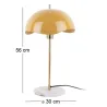 Lampe à poser en métal Waved dome