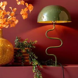 Lampe à poser en métal Twist