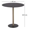 Table d'appoint en métal Dex 40 cm