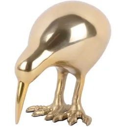 Statuette Kiwi en aluminium