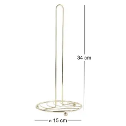 Support à essuie-tout en métal Wired
