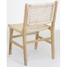 Chaise en teck naturel BAIA (Lot de 2)