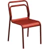 Chaise en aluminium Eos