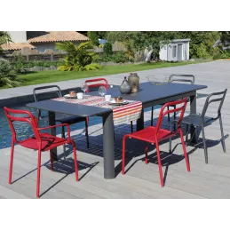 Chaise en aluminium Eos