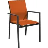 Fauteuil de jardin empilable Delia