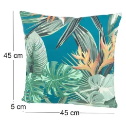 Coussin en coton imprimé 45 x 45 cm