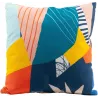 Coussin en coton imprimé 45 x 45 cm