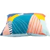 Coussin en coton imprimé 45 x 45 cm