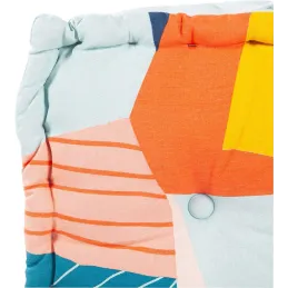 Coussin de sol en coton 60 x 60 x 12 cm