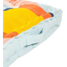 Coussin de sol en coton 60 x 60 x 12 cm