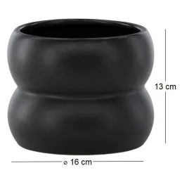 Cache pot Dapne 16x16x13 cm