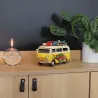 Van décoratif en métal Flower power