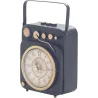 Horloge à poser vintage tourne disque