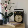 Horloge à poser vintage tourne disque
