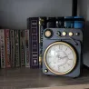Horloge à poser vintage tourne disque
