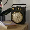 Horloge à poser vintage tourne disque