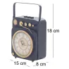 Horloge à poser vintage tourne disque