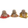 Bouddha décoratif voit entend et parle rieurs (Lot de 3)