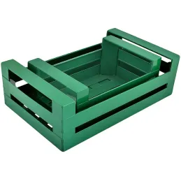 Cagette en métal coloré (Lot de 2)