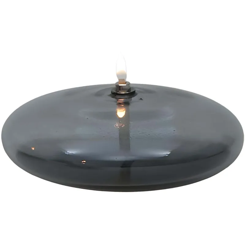 Lampe à huile en verre Ellipse