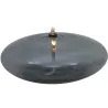 Lampe à huile en verre Ellipse