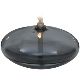 Lampe à huile en verre Ellipse