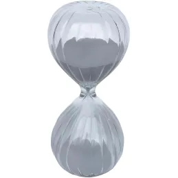 Sablier en verre strié 15 min