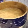 Saladier en bois émaillé Poissons