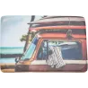 Décoration murale ou à poser en bois émaillé Surf
